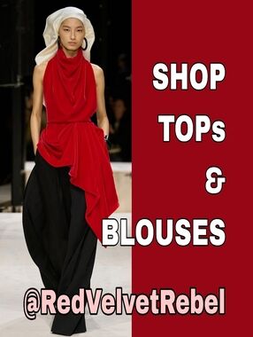 Shop Tops & Blouses @RedVelvetRebel